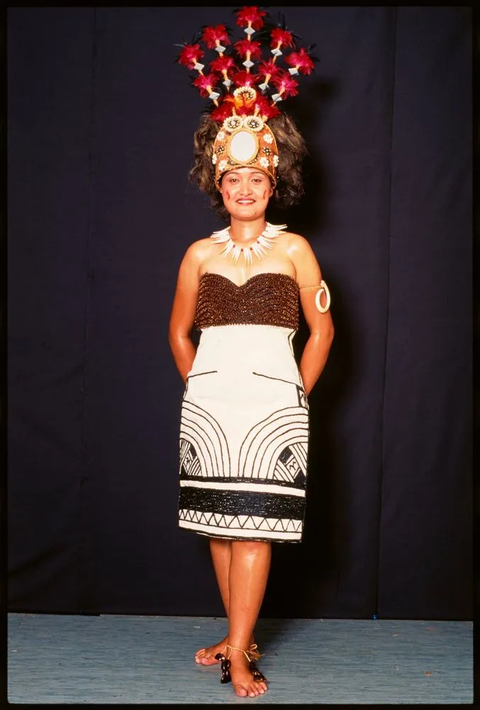 Miss Samoa contestant, Teuila Festival, Apia, Samoa
