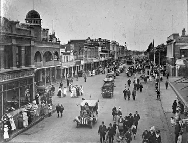 Image: Patriotic Society's fund raising procession.