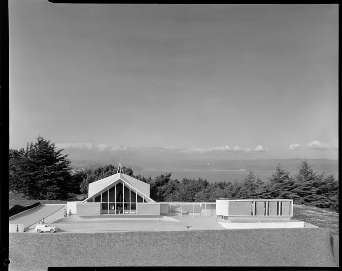 Architectural model for St Mark's Church, Dufferin St, Wellington