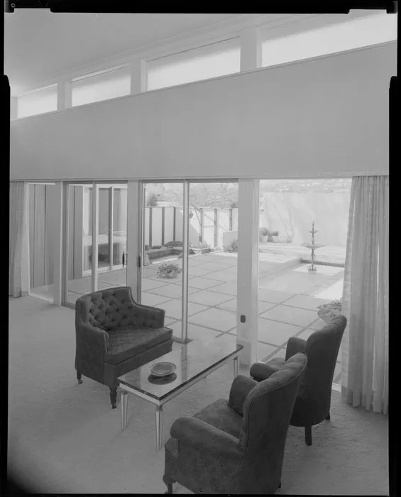 Hall area of the Day house