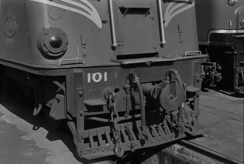 Photograph of electric unit ED 101