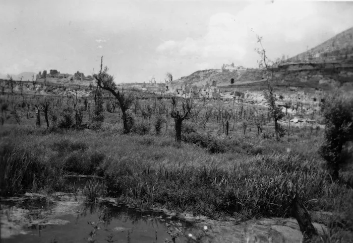 Barons Palace and Colosseum, Cassino, Italy