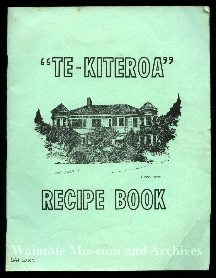 Te Kiteroa Recipe Book