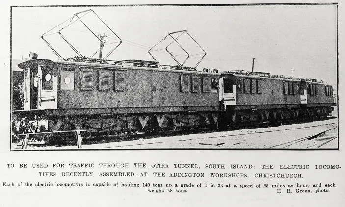 To Be Used For Traffic Through The Otira Tunnel, South Island