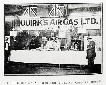 Image: Quirk's safety air gas for lighting country houses