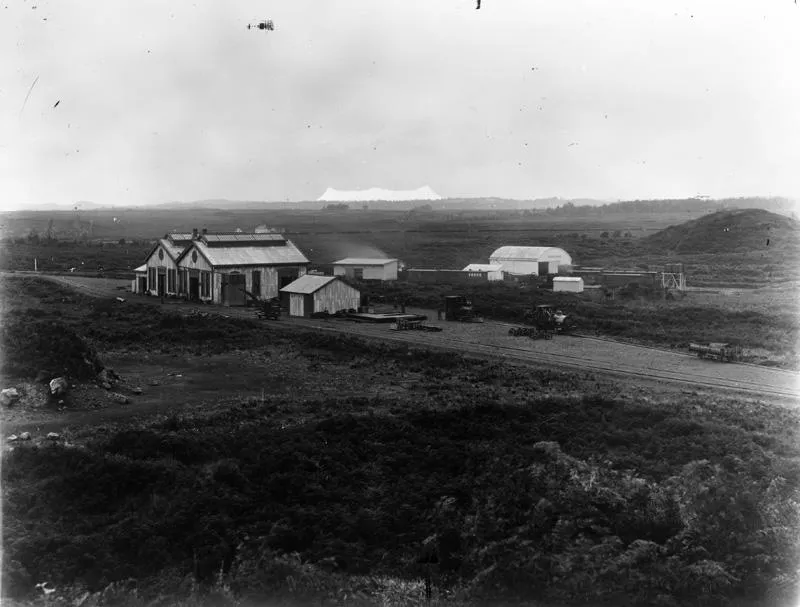 Sentry Hill Junction railway workshops and goods yards
