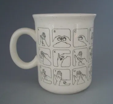 Image: Mug - sign language