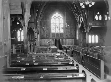 Image: Interior of St Paul's Pro-Cathedral Church on Mulgrave Street, Thorndon