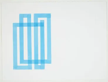 Image: Azure blue line 1