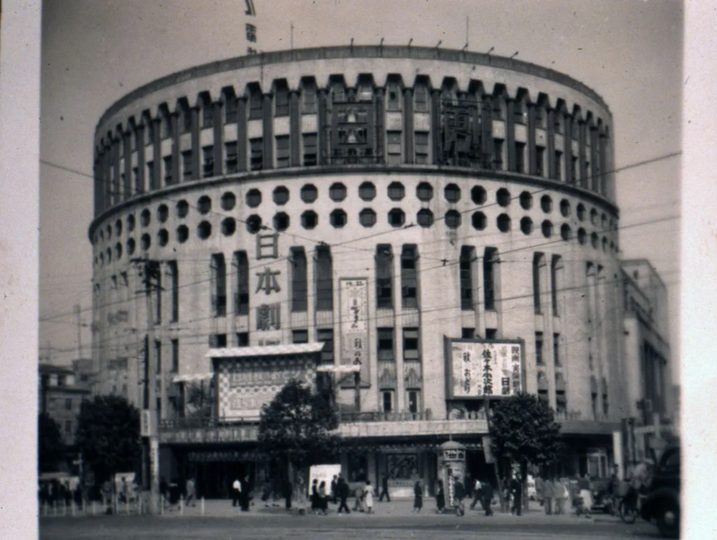 Interesting building, Tokyo, 1951