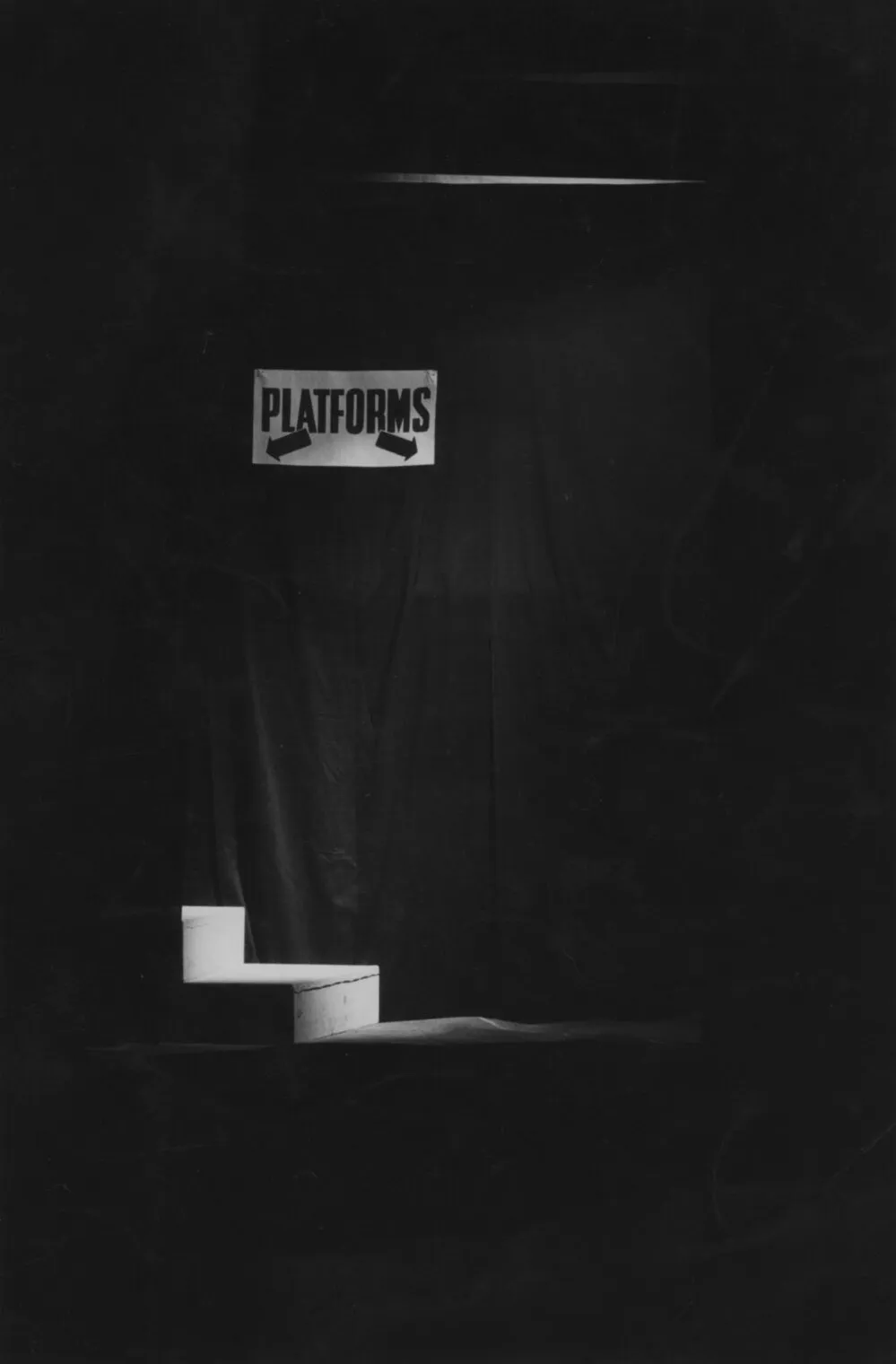 Heretaunga Players; The Ghost Train: Stage in Druids Hall, now part of the Wesley Centre.