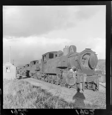 Image: Steam engine at Silverstream, Upper Hutt