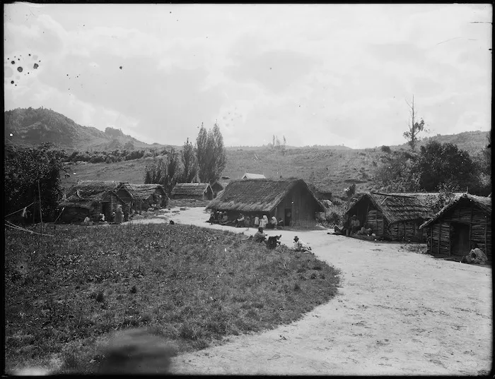 Paranui Pa, on the banks of the Whanganui River