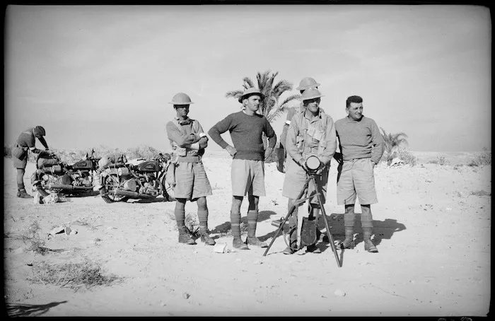 Regimental Signals on manoeuvres, Egypt