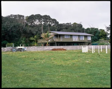 Image: Conservation Officer's house, Little Barrier Island, 1992
