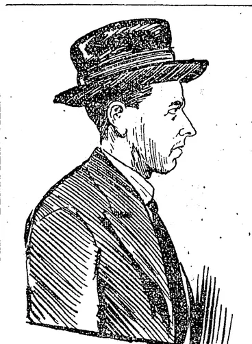Image: DENNIS GUNN  (Condemned to Death for the Murder of Postmaster Braithwaite at Ponsonby). (NZ Truth, 05 June 1920)