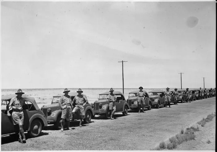 Convoy of cars, Egypt