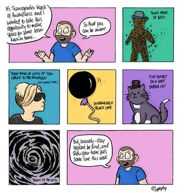 Image: Trans awareness