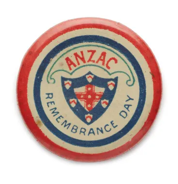 Image: Badge, ANZAC Remembrance Day