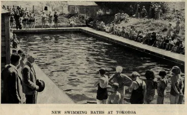 New swimming baths at Tokoroa Image: New swimming baths at Tokoroa