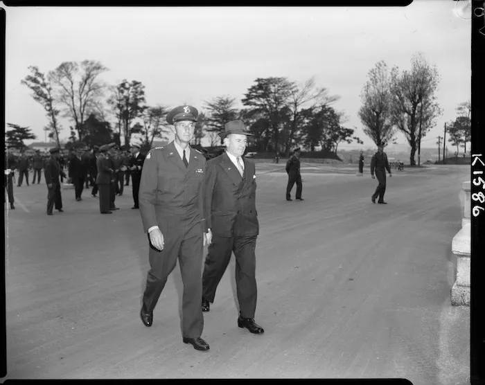 General Mark Clark and Thomas Lachlan MacDonald