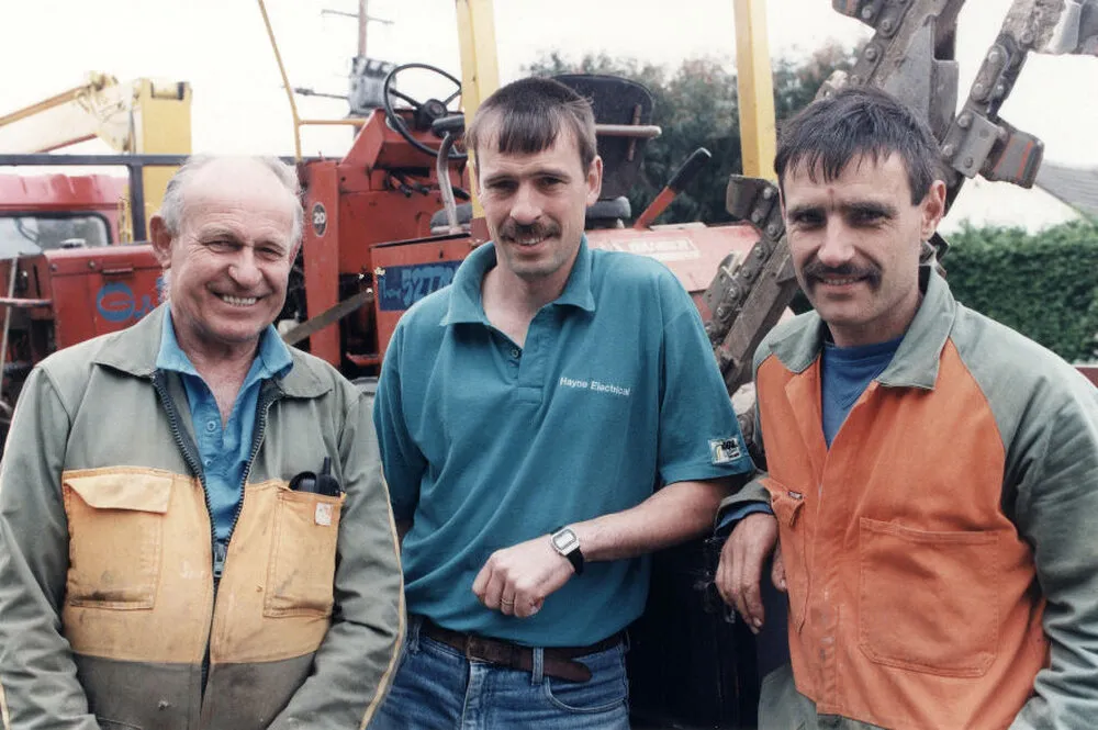 Norm, Murray and Greg Hayne of Hayne Electrical & Sons, 15 Oak Street.