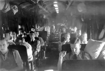 Image: Our train crossing the border into Canada : digital image