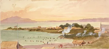 Image: [Fox, William], 1812-1893 :Roturua [1864?]