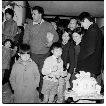 Image: Chinese Anglican street fair in Taranaki Street