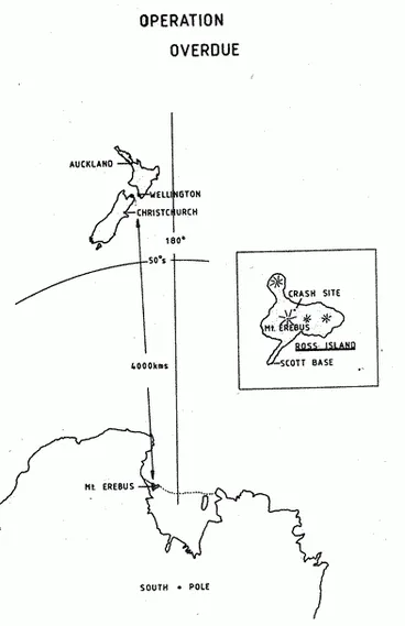 Image: Erebus disaster map