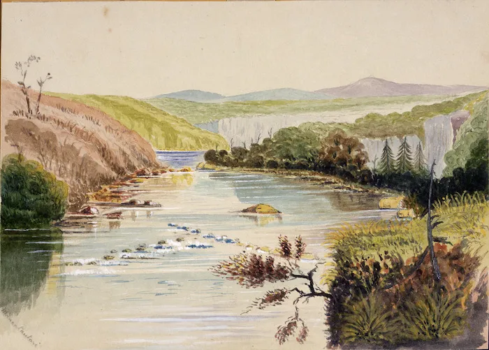 Hamley, Joseph Osbertus, 1820-1911 :Maungatautari [March or April 1864]