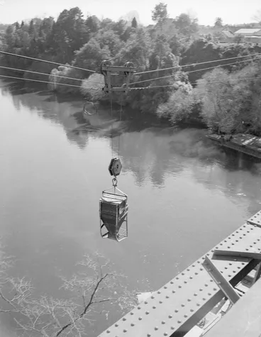 Image: Lowering the railway line