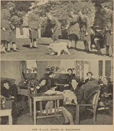 Image: New W.A.A.F. hostel in Wellington