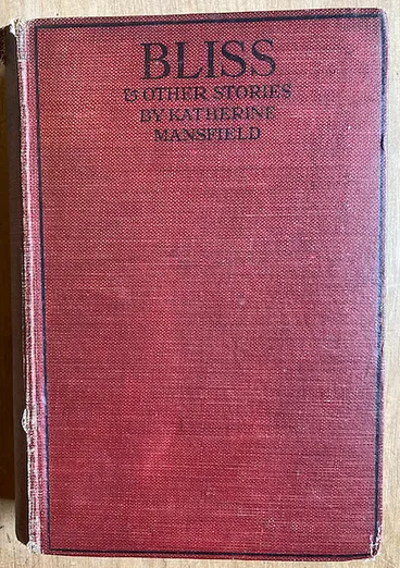 Image: Cover of 'Bliss and Other Stories' by Katherine Mansfield