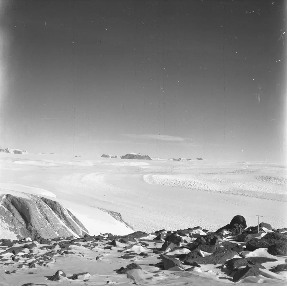 Mawson Glacier October, 1957