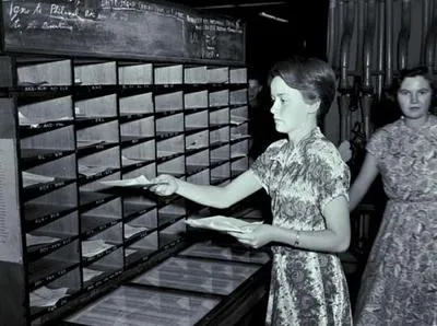 Telegraph series, 1953. W.N. Feature.