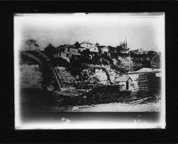 Image: Jacob's Ladder, from end of Fort St., to Britomart Point