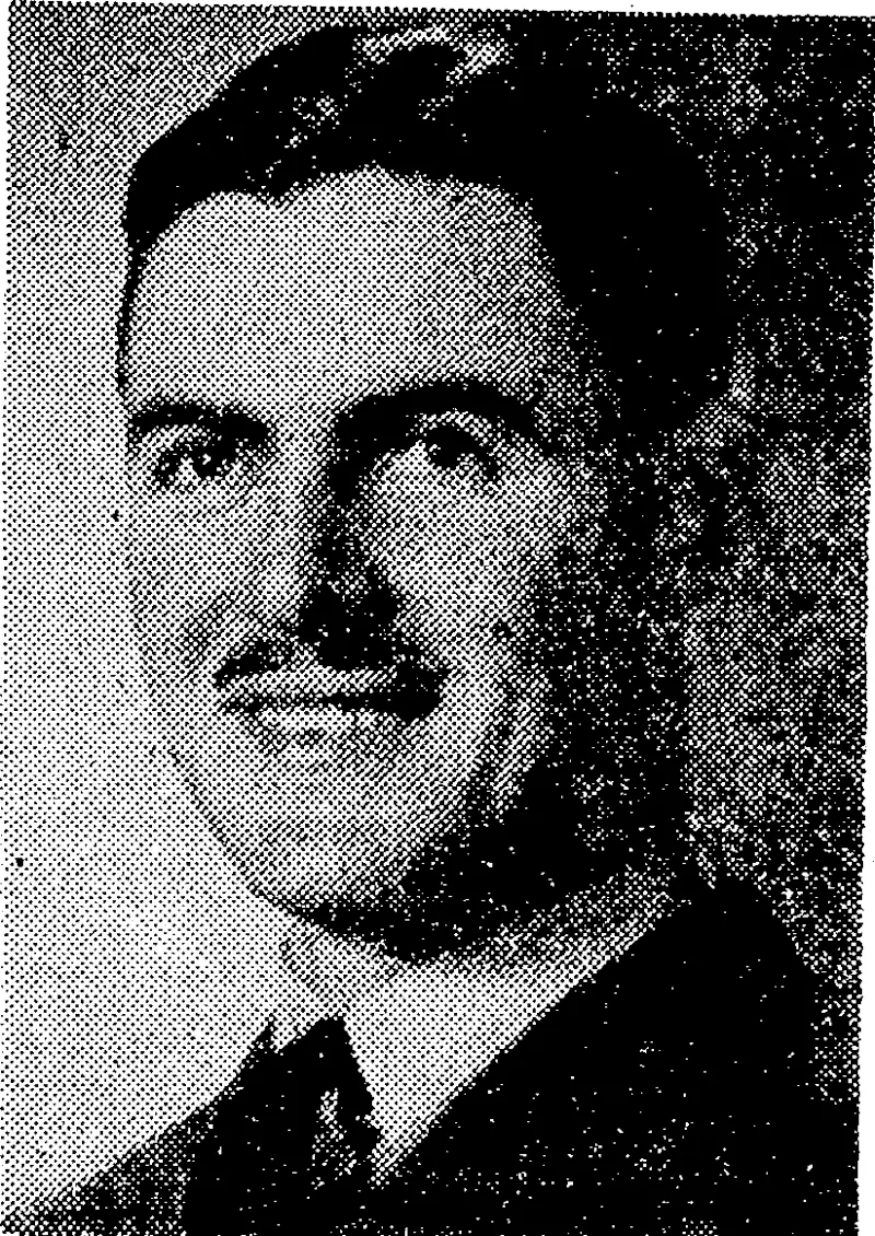 Squadron Leader /. M. Cranstone, a New Zealander who commands one of tlie oldest R.A.F. squadrons in Burma. He has been presented with a Japanese ceremonial sword to mark the great part played by his squadron in-helping the Army to capture a heavily-defended Japanese position in Burma. (Evening Post, 01 February 1945)