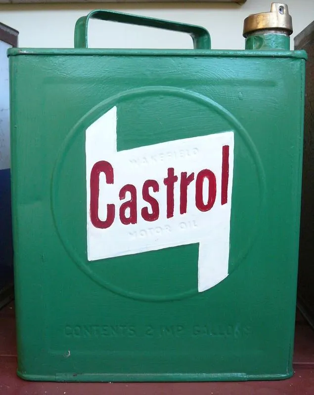 Oil can Castrol