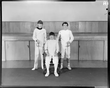 Image: Rongotai College, Wellington, fencing team