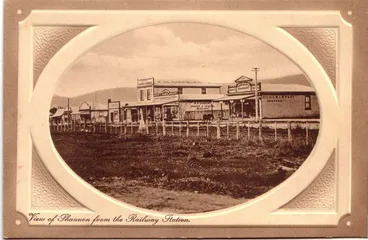 Image: View of Shannon from the Railway Station, c.1900