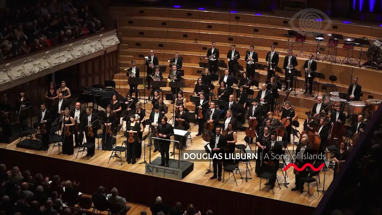 A SONG OF ISLANDS BY DOUGLAS LILBURN. AUCKLAND TOWN HALL, 30/07/2020