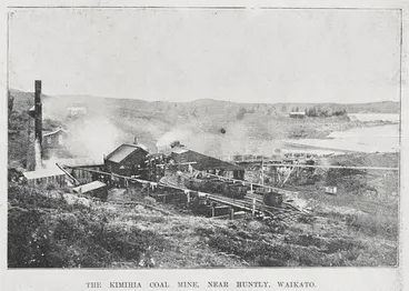 Image: A Waikato Coal Centre: Scenes about Huntly