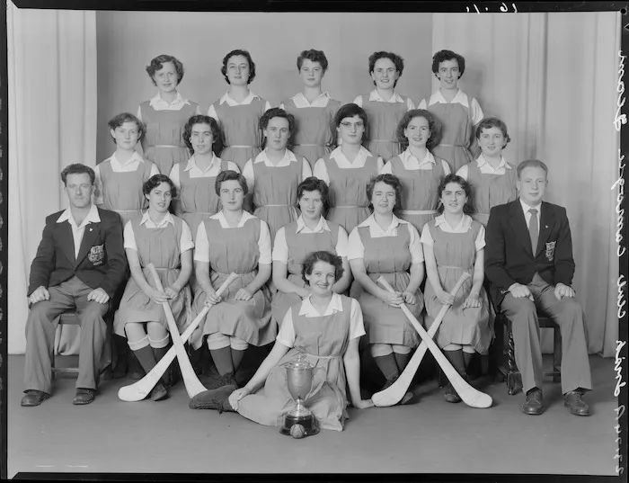 Irish Club camogie team, [Wellington?]