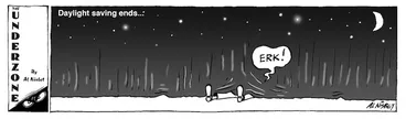Image: Daylight saving ends... 4 April 2009