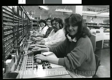 Image: [Timaru Manual Telephone Exchange]