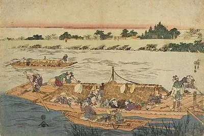 The Yodo River between Kyoto and Osaka