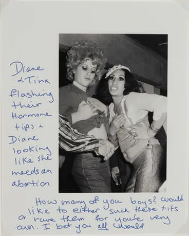 Image: Tina and Dianne at 'Gay Lib Dance Party', 1974