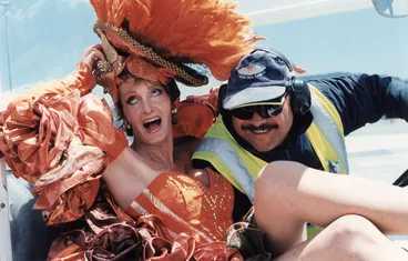 Image: Stokes Valley Cosmopolitan Club; "Priscilla - The Tribute" show coming; Liz Parker, transsexual.