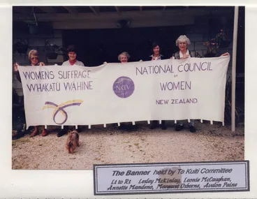 Te Kuiti Committee, National Council of Women, 1993 Image: Te Kuiti Committee, National Council of Women, 1993